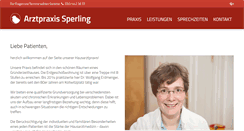 Desktop Screenshot of dr-sperling-berlin.de